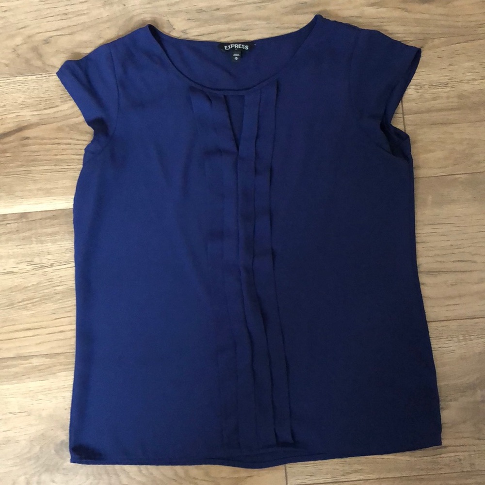 Express Capped Sleeve Blouse